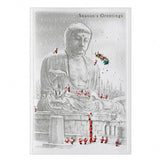 Grußkarte - Mini Santa - Faltkarte
