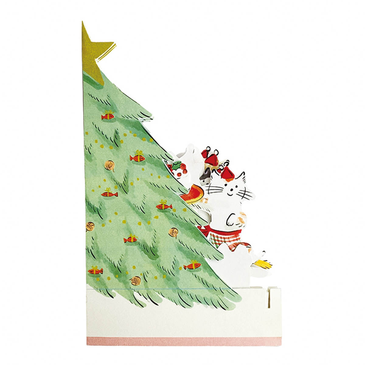 Grußkarte - 3D Christmas Card - Animals