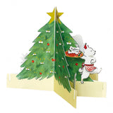 Grußkarte - 3D Christmas Card - Animals
