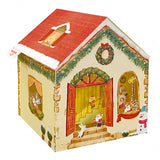 Grußkarte - Mini Santa House - Pop-up Card
