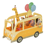 Grußkarte - Birthday Party Car