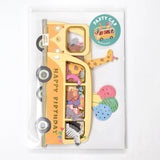 Grußkarte - Birthday Party Car