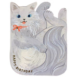 Grußkarte - Happy Birthday Cat