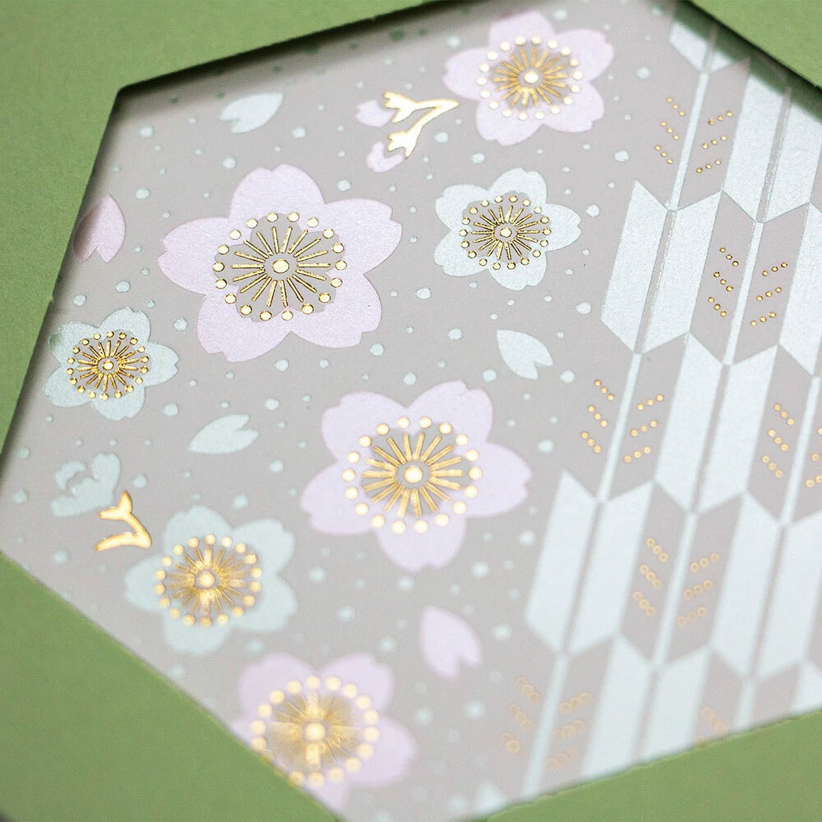 Grußkarte - ROKKAKU CARD - Flowers