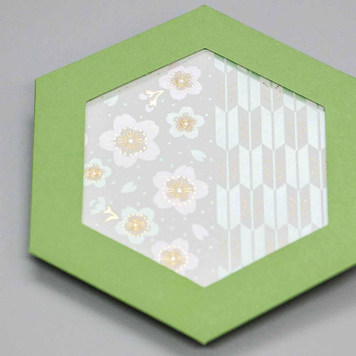 Grußkarte - ROKKAKU CARD - Flowers