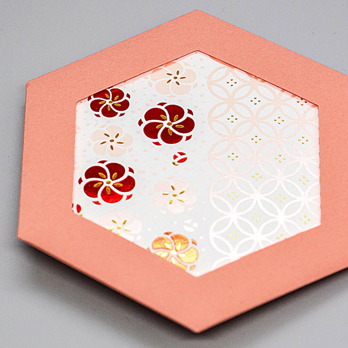 Grußkarte - ROKKAKU CARD - Flowers