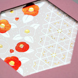 Grußkarte - ROKKAKU CARD - Flowers