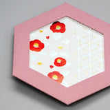 Grußkarte - ROKKAKU CARD - Flowers