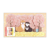 Grußkarte - 3D Card - Sakura