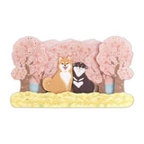 Grußkarte - 3D Card - Sakura