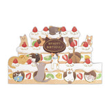 Grußkarte - 3D Card - Animal's Birthday Party