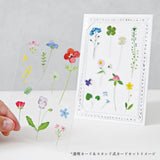 Grußkarte - Somokka - Pressed Flowers - Stand up Card