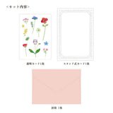 Grußkarte - Somokka - Pressed Flowers - Stand up Card