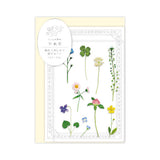 Grußkarte - Somokka - Pressed Flowers - Stand up Card
