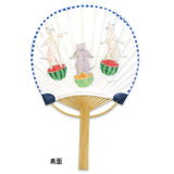 Grußkarte - Tokoro Komugi - Summer - Bamboo Fan