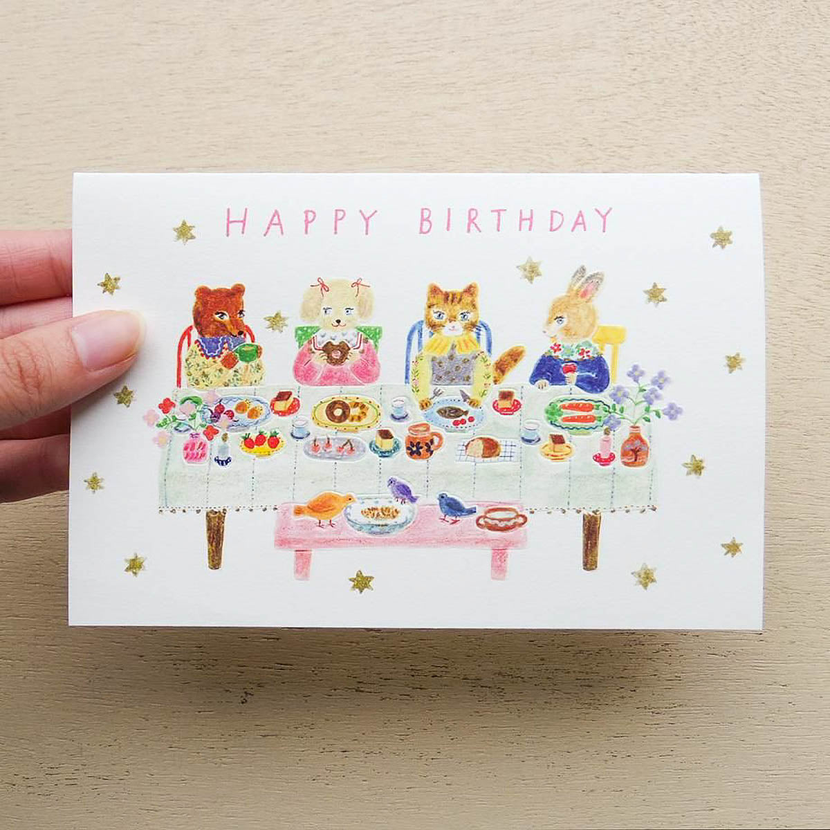 Grußkarte - cozyca - Aiko Fukawa - Birthday Card