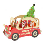 Grußkarte -  Christmas Card - 2025 - Christmas Party Bus