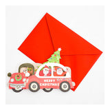 Grußkarte -  Christmas Card - 2025 - Christmas Party Bus