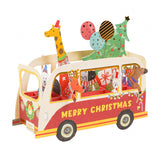 Grußkarte -  Christmas Card - 2025 - Christmas Party Bus