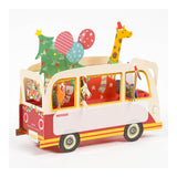 Grußkarte -  Christmas Card - 2025 - Christmas Party Bus
