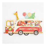 Grußkarte -  Christmas Card - 2025 - Christmas Party Bus