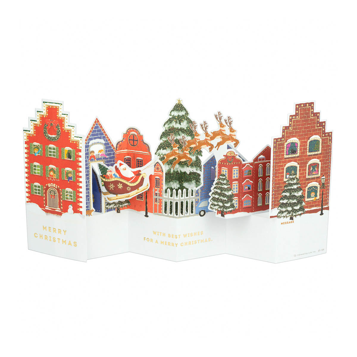 Grußkarte - Pop-Up Mini Card - Christmas - 2025