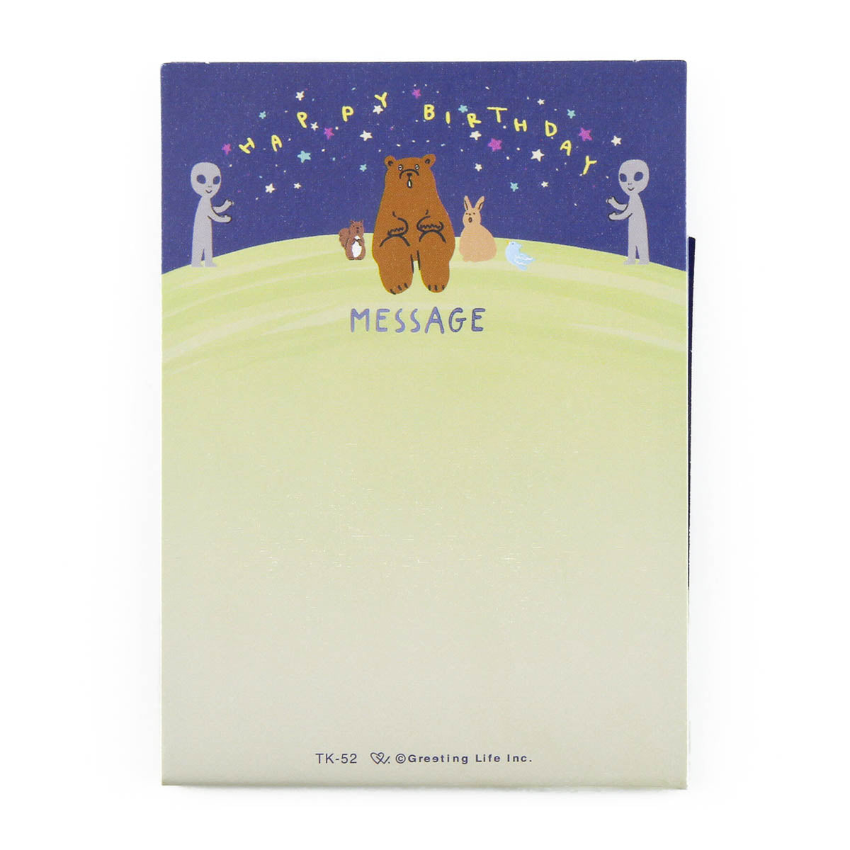Grußkarte - Greeting Life - UMA Pop-Up Mini Card - Birthday