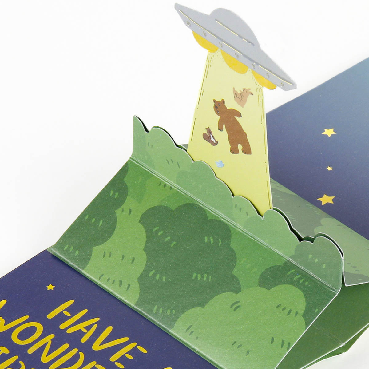 Grußkarte - Greeting Life - UMA Pop-Up Mini Card - Birthday