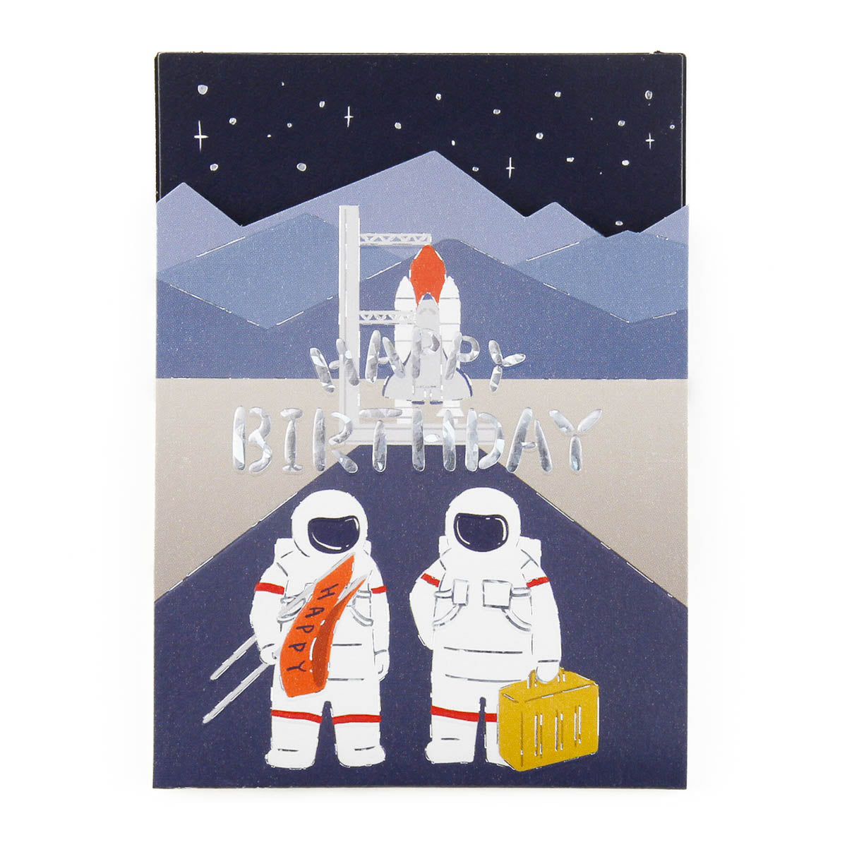 Grußkarte - Greeting Life - UMA Pop-Up Mini Card - Birthday