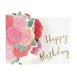 Grußkarte - Greeting Life - Flower Pop-Up Card - Birthday