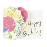 Grußkarte - Greeting Life - Flower Pop-Up Card - Birthday