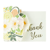 Grußkarte - Greeting Life - Flower Pop-Up Card - Thank You
