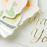 Grußkarte - Greeting Life - Flower Pop-Up Card - Thank You