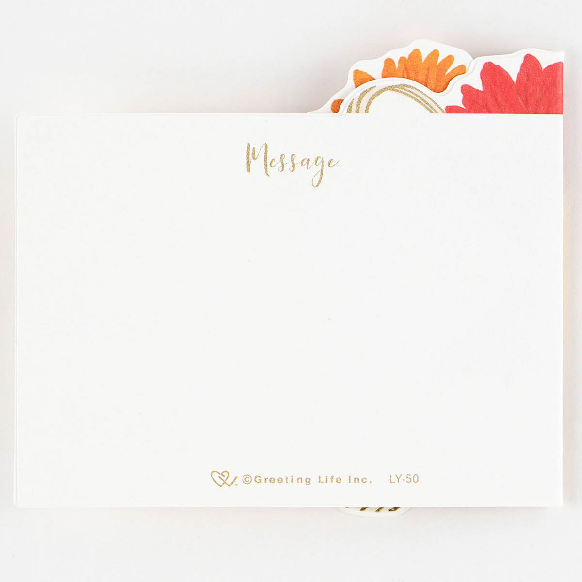 Grußkarte - Greeting Life - Flower Pop-Up Card - Thank You