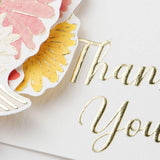 Grußkarte - Greeting Life - Flower Pop-Up Card - Thank You