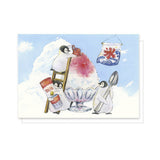 Grußkarte - Oton オトン - Summer - 3D Card
