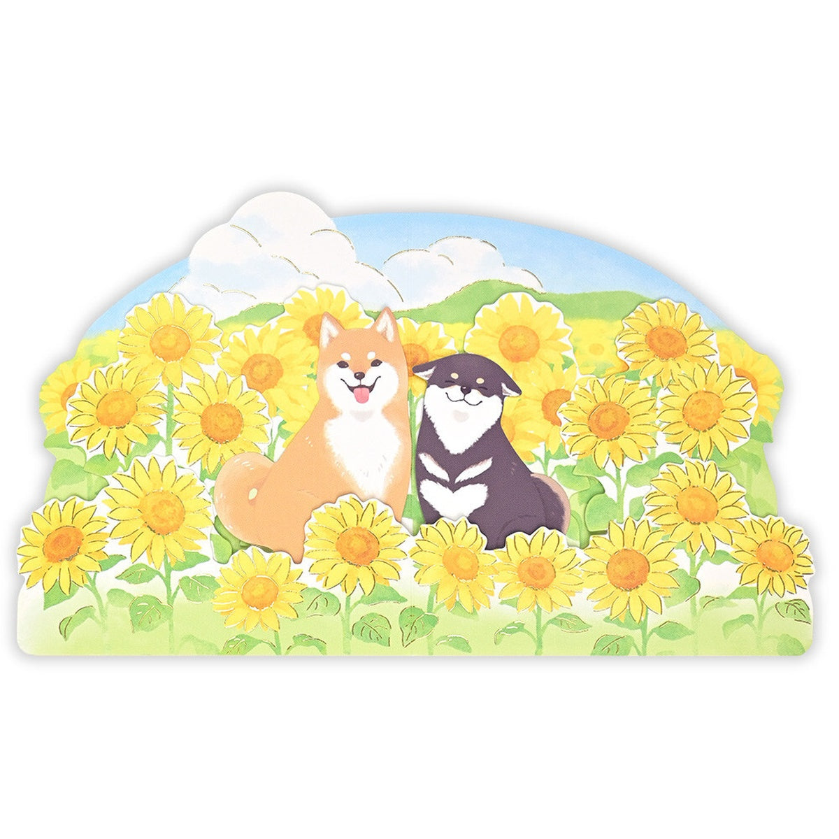 Grußkarte - 3D Card - Summer