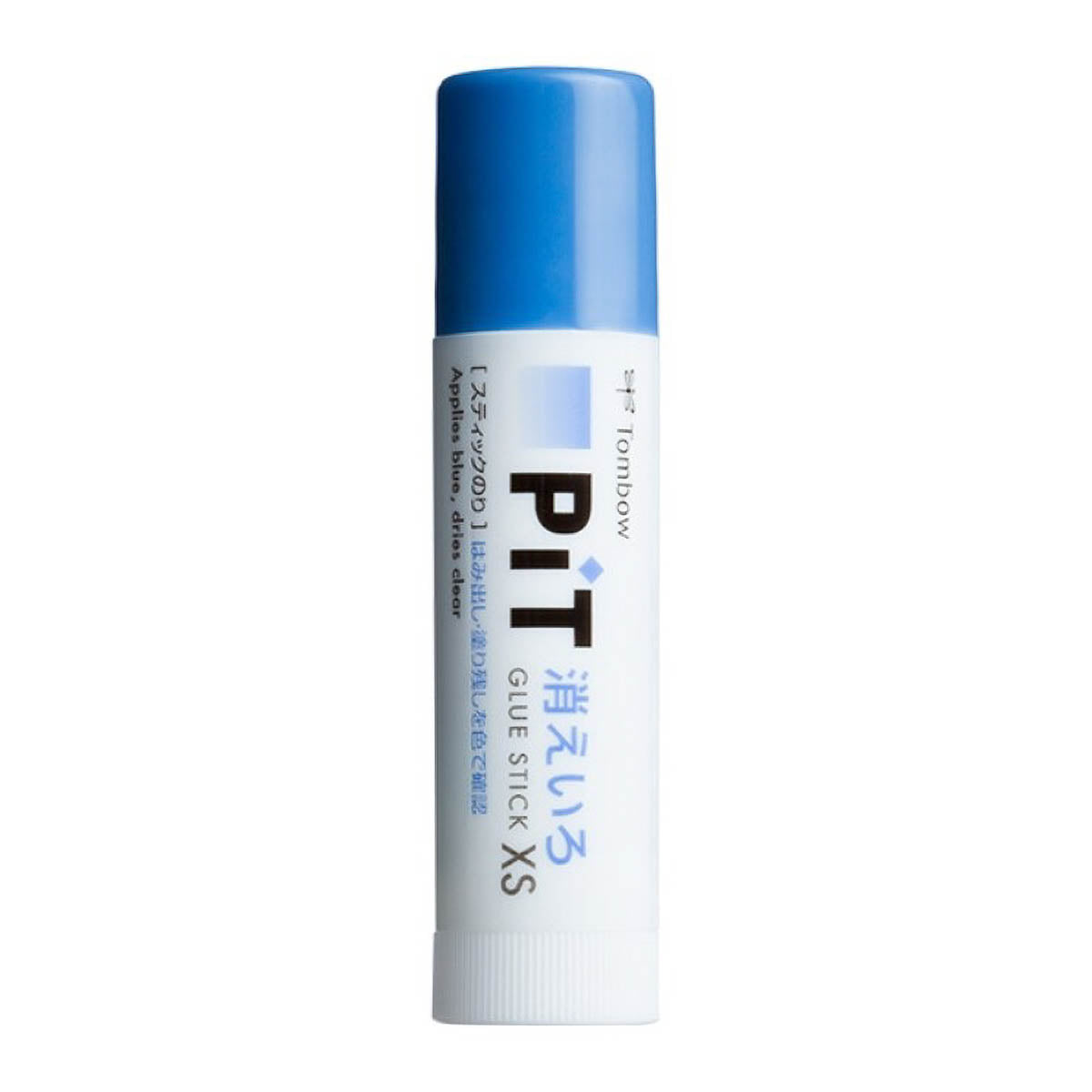 Klebstoff - Tombow - PiT - Glue Stick - Disappearing Color - BLUE