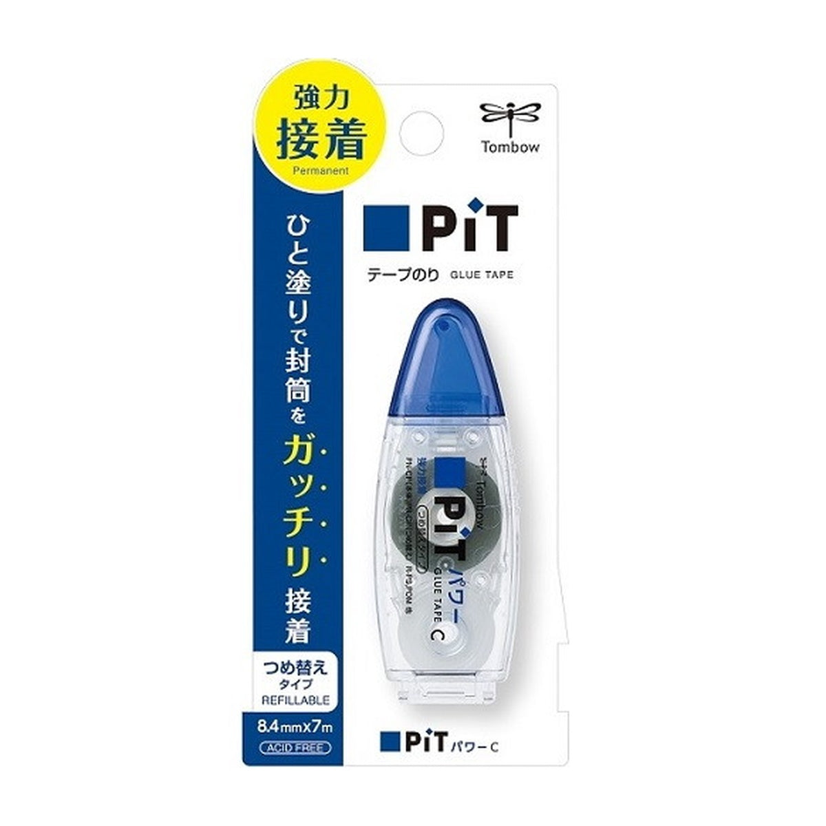 Klebstoff - Tombow - PiT - Tape Glue - Power C - Strong