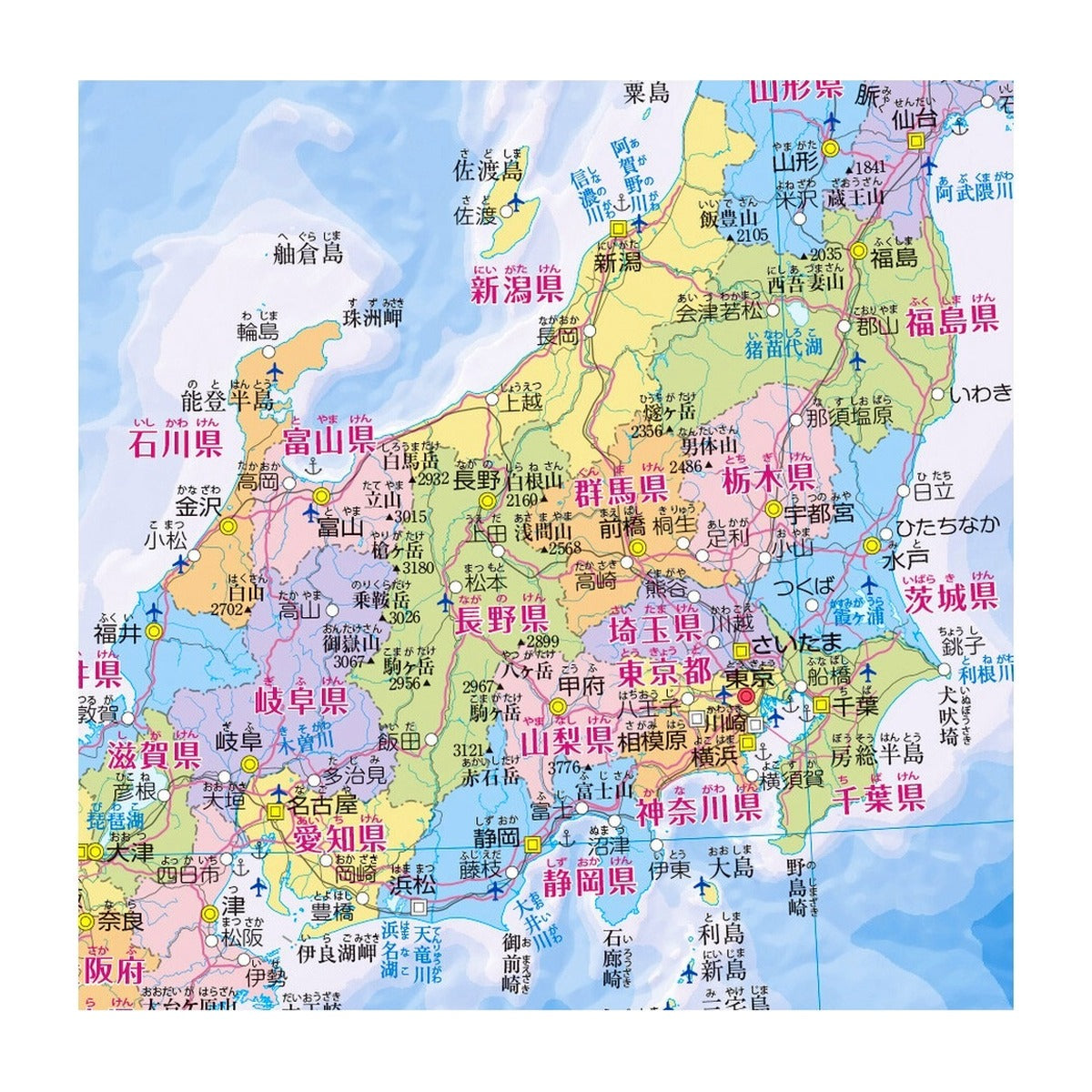 Landkarte - Tokyo Cartographic - Japan Map A2