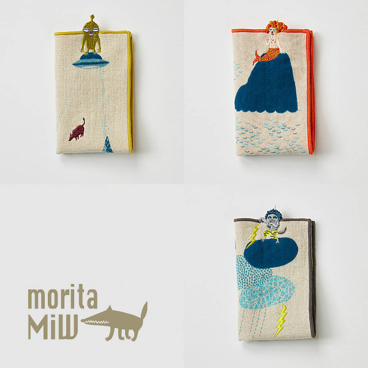 Taschentuch - moritaMiW - Small Pocket Handkerchief - Phantasia