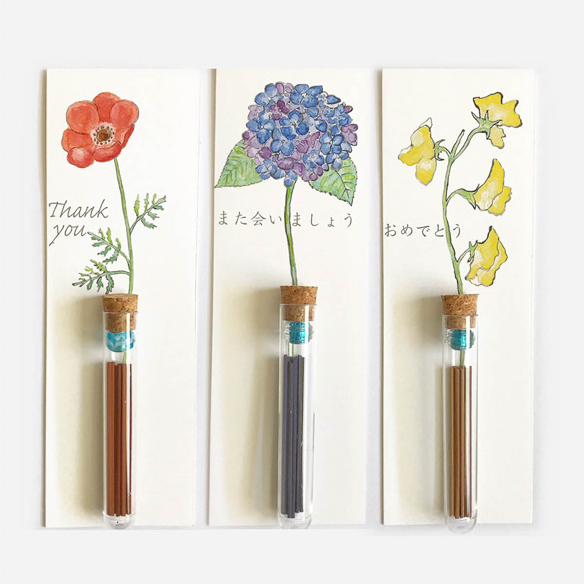 Incense - Ichirinko - Message Card