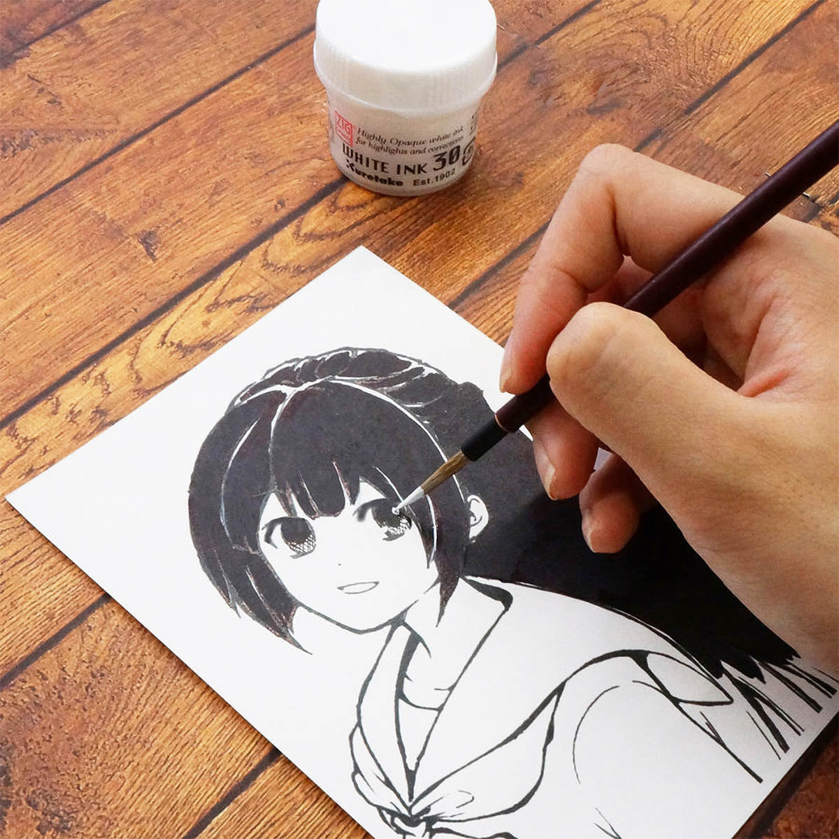 Tintenfass - Kuretake - ZIG - Cartoonist - Ink