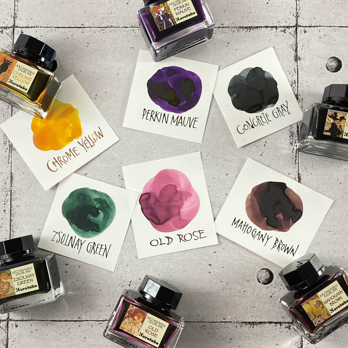 Tintenfass - Ink Café - Art Nouveau Color Ink