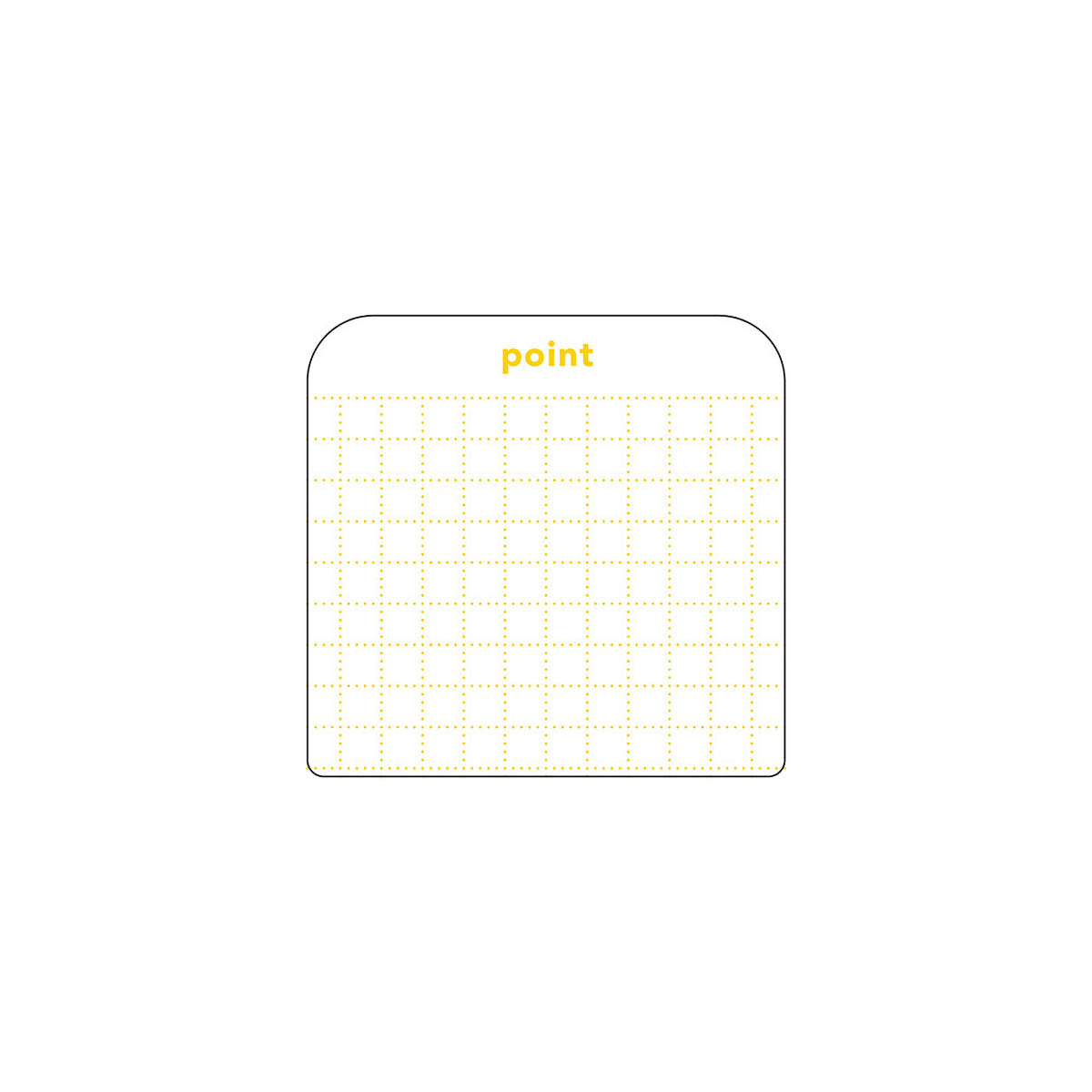Indexsticker - isshoni. - Index To Do Sticker - Minimal - S