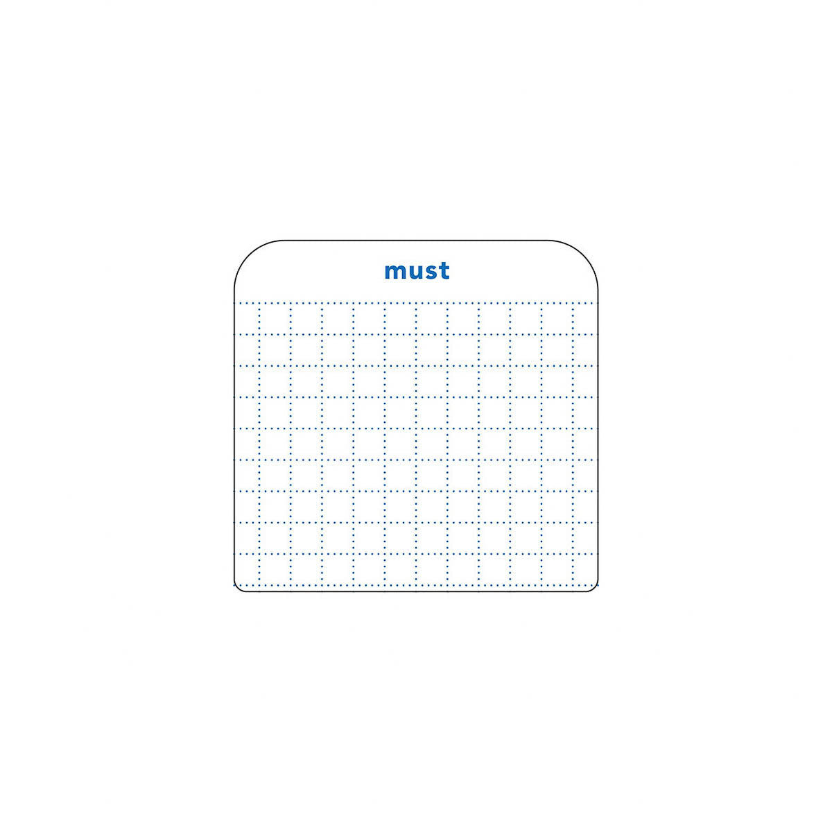 Indexsticker - isshoni. - Index To Do Sticker - Minimal - S
