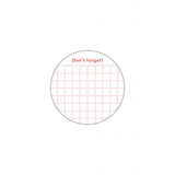 Indexsticker - isshoni. - Index To Do Sticker - Round