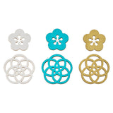Deko-Ornament - Plum Blossoms - Metallica - 3-4cm