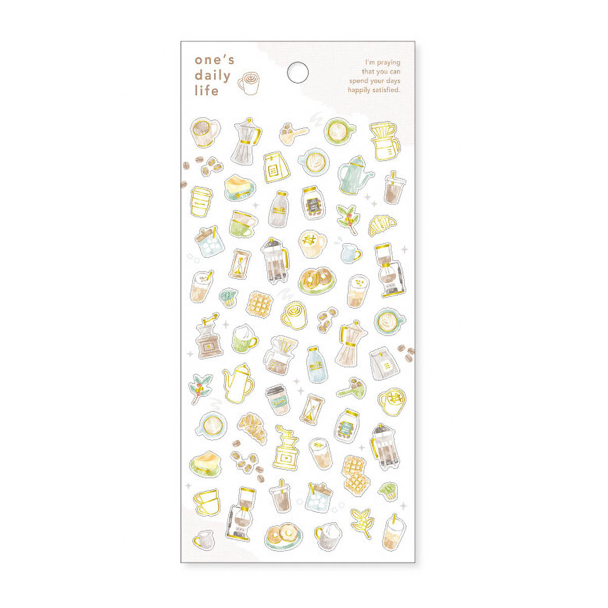 Journalsticker - one’s daily life