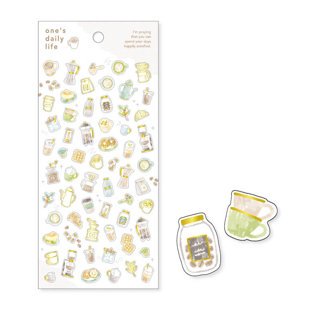 Journalsticker - one’s daily life